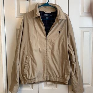 Polo zip up jacket